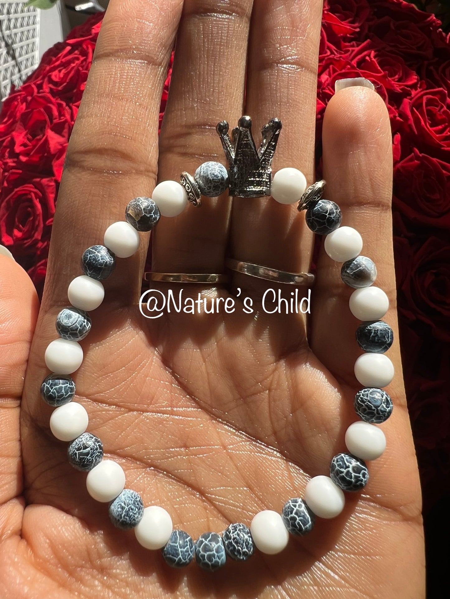 SHINING KING beaded bracelet